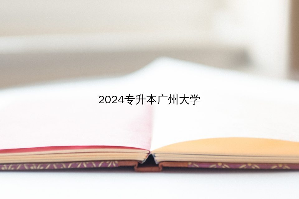 广州大学成人高考专升本简介