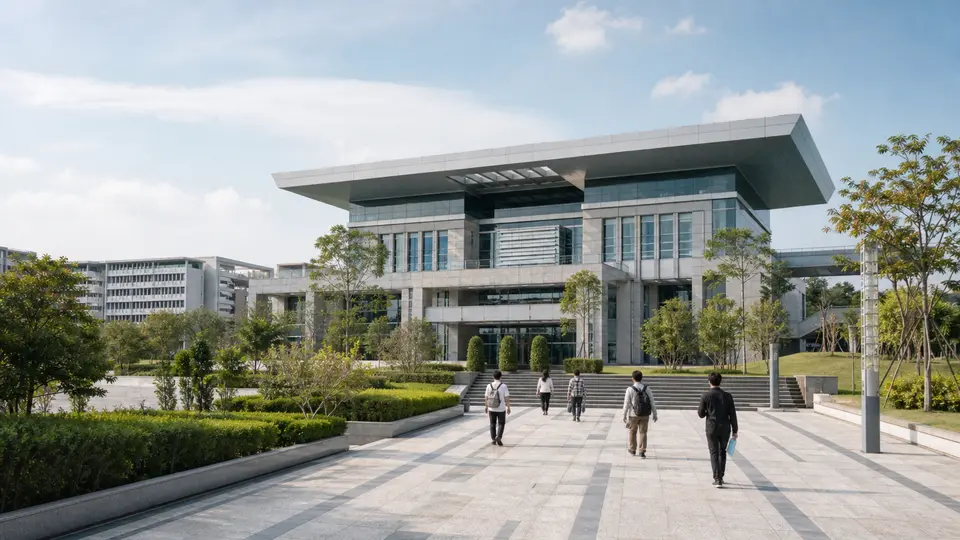 广州南洋理工职业学院校园与教学环境