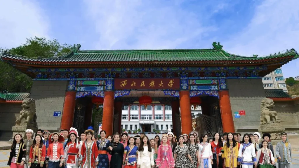 西北民族大学校园环境